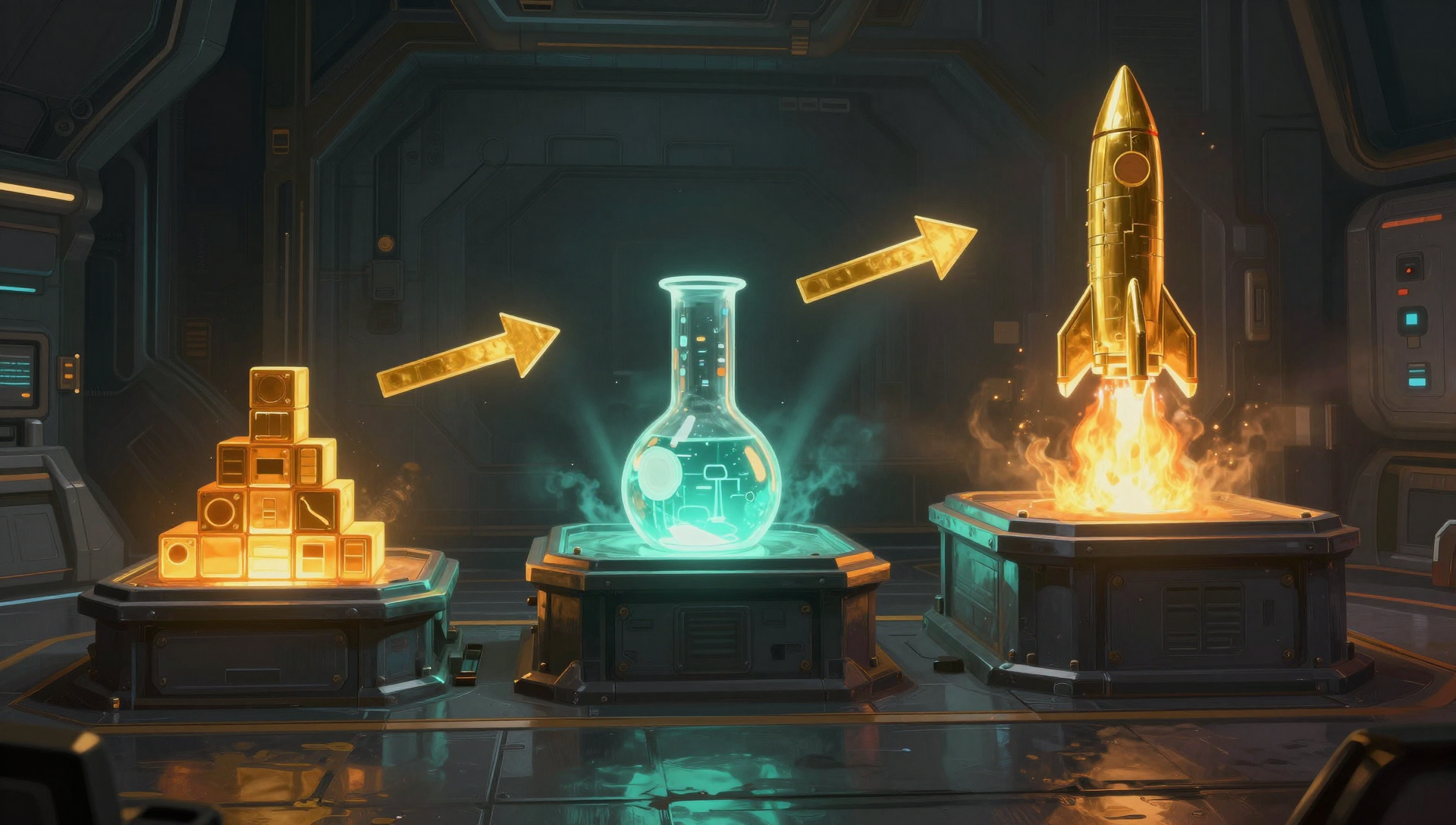 90-day action plan timeline showing three phases